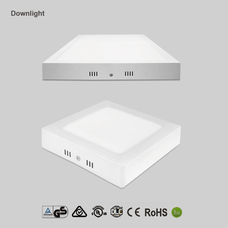 Flat and square Downlight